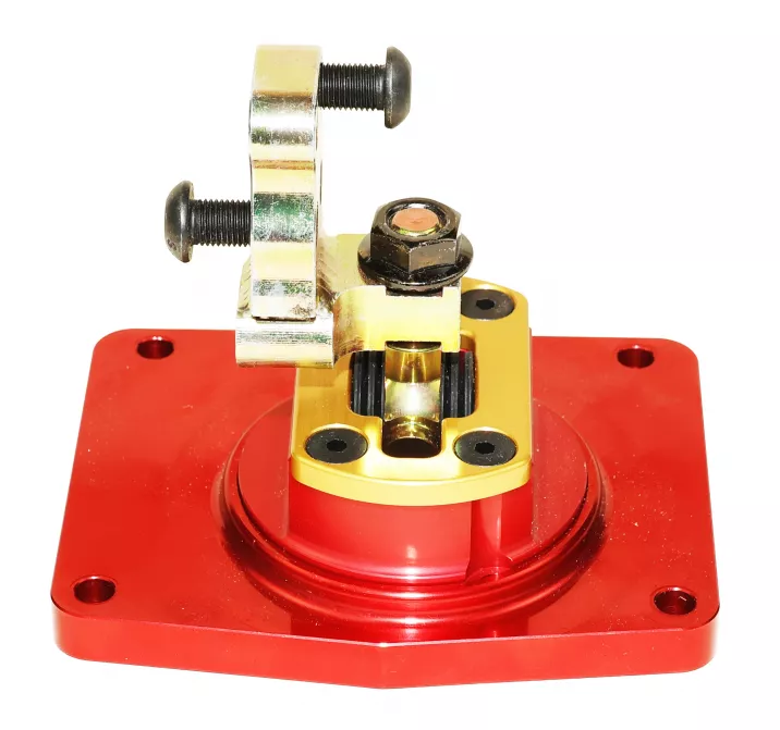 Qwik Stik Shifter TKO500/600 Mid-Shift 1" Left Straight Up -.500" Bwd No Stops with Rear Cov Plate